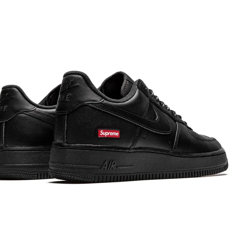 Low Supreme 1 Force Nike Air Black 0701